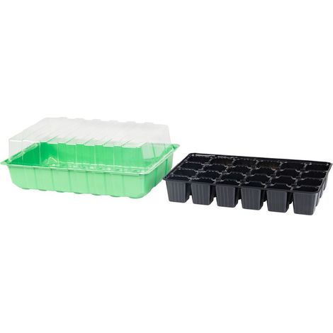 Mini-Gewächshaus Strend Pro Herrison P2002, 24 Sämlinge, 36x22x13 cm