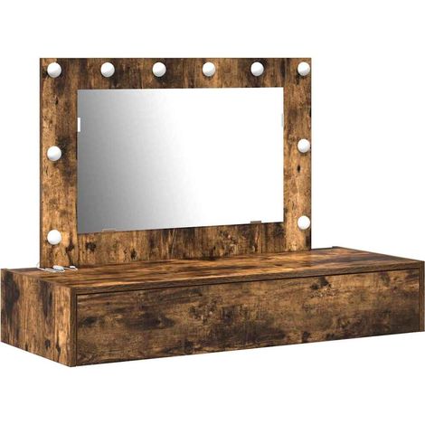 Maison Exclusive - Schminktisch mit Speicher Braun 100 x 40 x 70