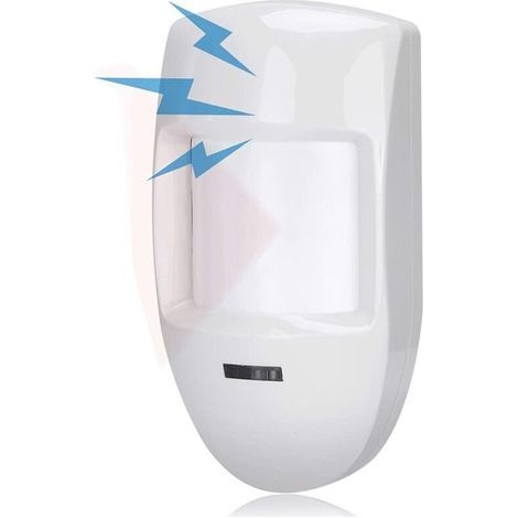 12V Dual Wired PIR Bewegungsmelder, Infrarot-Sensor-Alarm, Heimüberwachungssystem für Geschäfte/Häuser/Bürogebäude/Fabriken. (1/4)