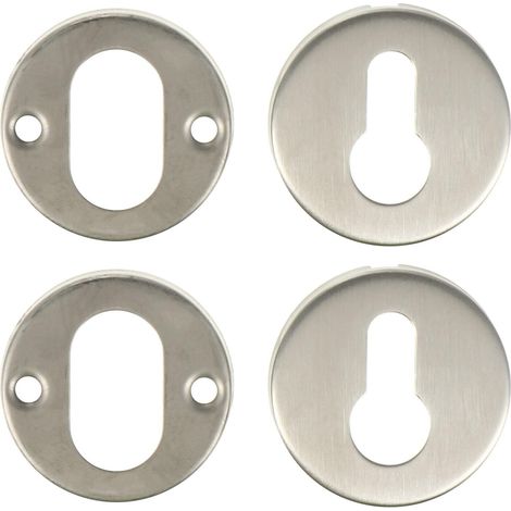 Cache serrure Unomor en acier inoxydable résistant à l usure (1/5)