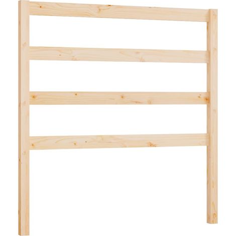 Maison Exclusive - Cabecero de cama madera maciza de pino 95x4x10 (1/5)