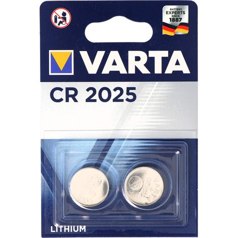 Varta 2 Unité (Lot de 1)/CR2025
