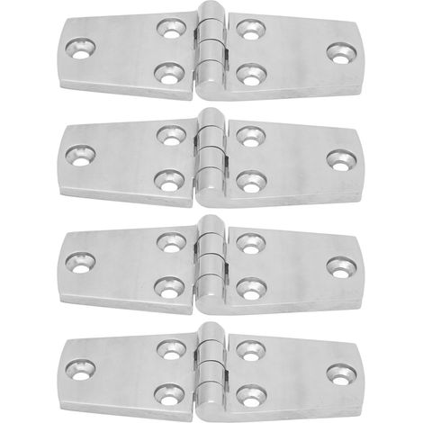 charnière de porte marine 4 pièces 102 x 38 mm (1/5)