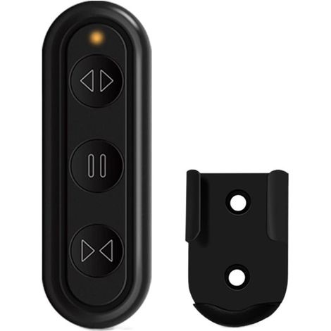 Rideau électrique intelligent bricolage Tuya vie intelligente rideau interrupteur Module télécommande stores volet roulant + WIFI App minuterie maison Aelxa maison intelligente ( Color : Black Remote (1/5)