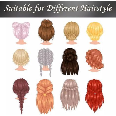 8 Pinces Banane Rétro, Barrettes Double Peigne Grandes pour Cheveux Épais, Accessoire Polyvalent Femmes