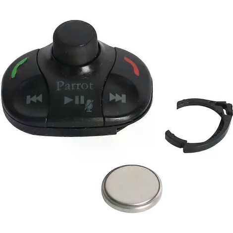 clip de fixation pour porte-piles compatible uniquement avec les télécommandes Parrot MKi9000, MKi9100 et MKi9200 (accessoires auto). (1/5)