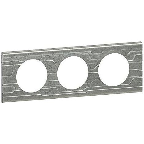 Legrand Céliane™ Platte aus Edelstahl Stealth modern