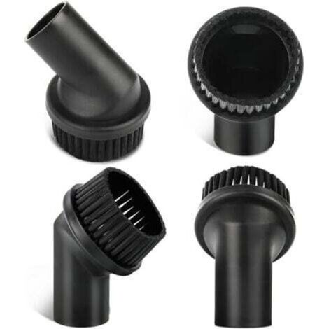 4-teiliges Staubsauger-Zubehörset, Staubsaugerbürste, 32-mm-Staubbürste, ideal für Möbel und empfindliche Oberflächen