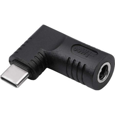 Adaptador para portátil AK-ND-D06 5,5 x 2,5 mm / USB-C (1/5)
