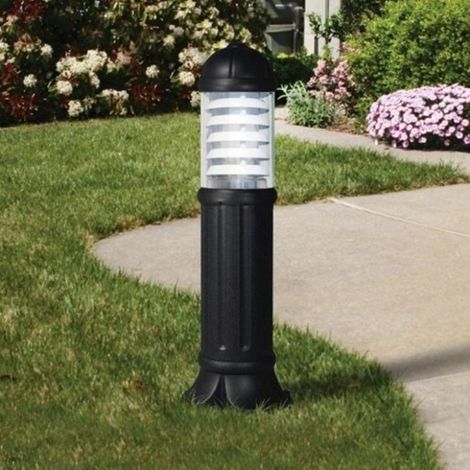 PORTALAMPADA DA GIARDINO ESTERNO FUMAGALLI SAURO 500 NERO TRASP E27 D15553000AXE27 (1/2)