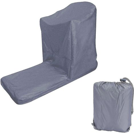 Housse de protection extérieure imperméable et anti-poussière pour tapis de course en L, grise, 206 x 94 x 170 cm, AQWHBYV (1/4)