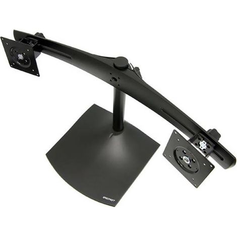 Ergotron DS Series DS100 Dual Monitor Desk Stand, Horizontal 61 cm (24") Bureau Noir (1/5)