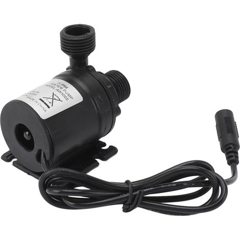 Pompe à eau pour machine à glaçons, lave-vaisselle et distributeurs de boissons, 24V CC, 38W, circulation miniaturisée (1/5)