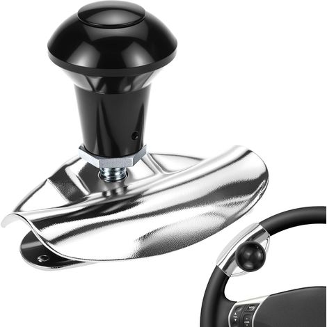 Boule volant métal, bouton de volant universel, pour volants de tracteur (1/5)