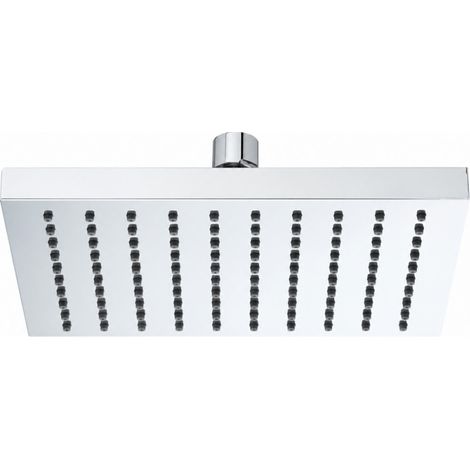 Duschkopf 200x200 aus Abs auf Kugelgelenk