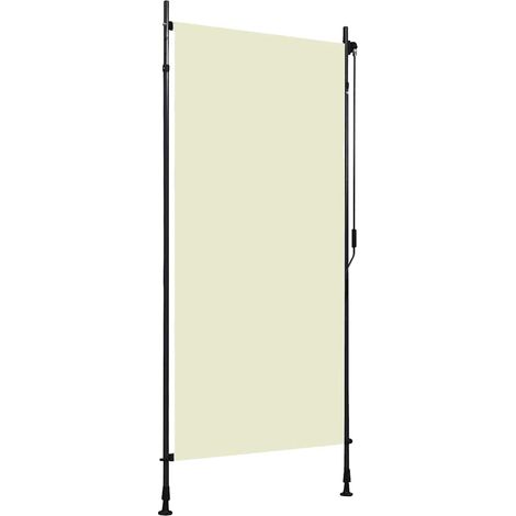 Maison Exclusive - Store roulant d'extérieur 100 x 270 cm Crème