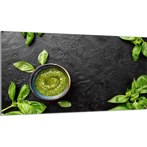 Protector de cristal para encimera 90x52 Albahaca (1/5)