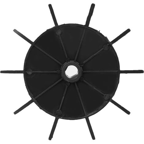 5 Pièces Ailette de Ventilateur de Connexion Directe 13mm 10 Pales Accessoire Moteur Compresseur d'Air (1/5)
