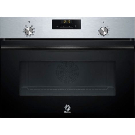 Horno Compacto Compacto 60cm BALAY 3CB4130X3 47L, Limpieza Hid