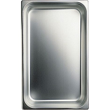 Bac GN en inox, GN 1/4 h 20 mm 265x162x20 mm - VIRTUS