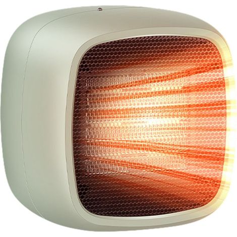 Heating auxiliary portable, heating electric in ceramic, small heated-flat compact (1/5)