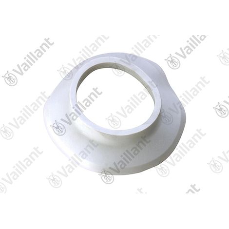 VAILLANT Rosette, außen, rund (100-165) Waagerechte WDF 60/100 Alu Vaillant-Nr. , 147042
