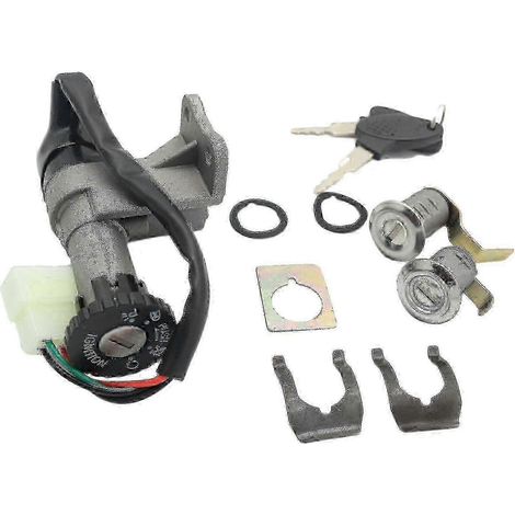 Ensemble de verrouillage à clé d'allumage 25-26 pour scooter/cyclomoteur 50cc 150cc GY6 Taotao Jonway Roketa - Acheter maintenant - Bon (1/5)