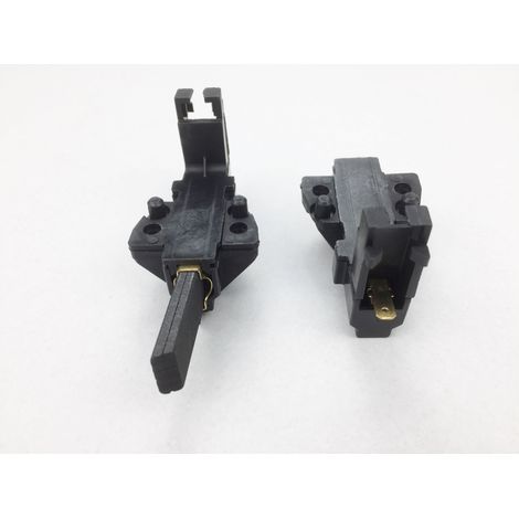 2 SPAZZOLE WHIRPOOL BOSCH ELECTROLUX NO ORARIO CARBONI MOTORE LAVATRICE   SP6 (1/2)