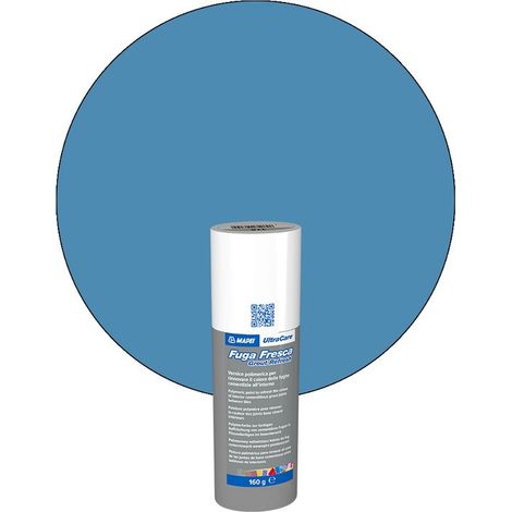 Ultracare Fuga Fresca renovateur de joint 0.16 Kg ( 40 couleurs au choix) MAPEI 167 Bleu avio
