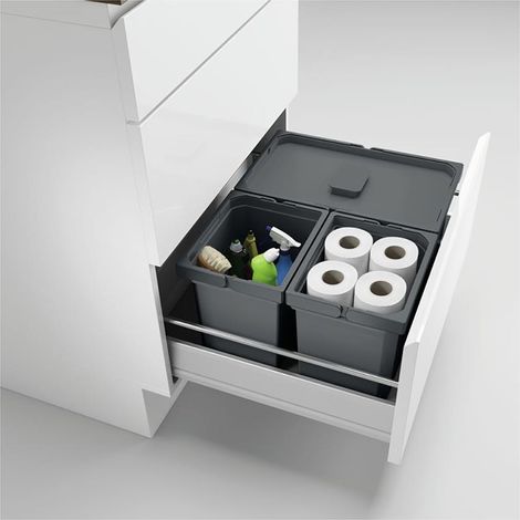 Naber Systembehälter Cox® Box 220/600-3, anthrazit (1/3)
