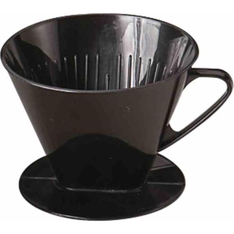 Filtre à café manuel 1x2 en polypropylène – Léger et durable – Compatible lave-vaisselle – Pour 2 tasses de café –