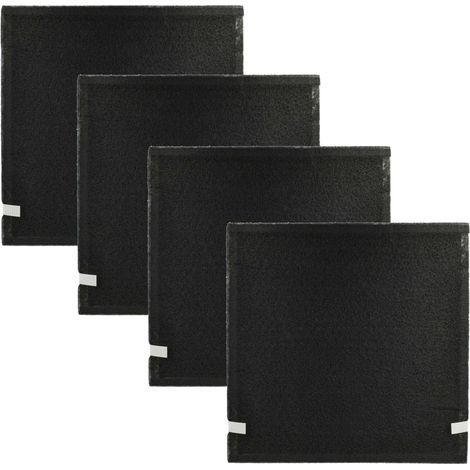 vhbw 4x Air Filter Replacement for Beurer 4211125693022, 693.02 for Air Purifier - Combi Filter HEPA (HEPA 13 / H13) + Activated Carbon (1/4)