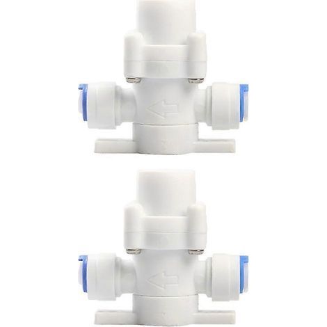 2x DN8 1/4 pouce Régulateur de pression d'eau Réducteur de pression d'eau (1/5)