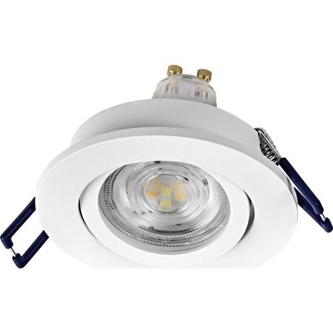 Spot LED  Smart Matter GU10 RGBW flexible blanc, 4,7 W, Smart Home, aluminium, contrôle par application, changement de couleur
