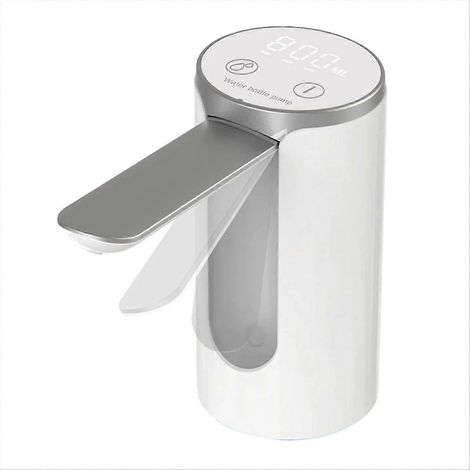 Pompe à eau électrique pliable avec affichage LED, batterie 1200 mAh, arrêt automatique, bouton tactile et 3 réglages quantitatifs. (1/5)