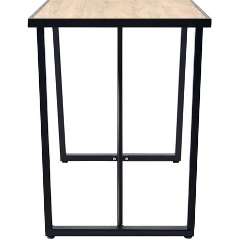 Maison Exclusive - Esstisch Eichenfarbe 120x60x75 cm MDF