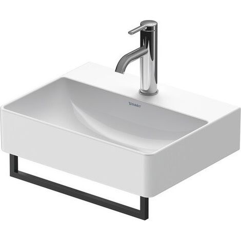 Sèche-serviettes DU Long: 399mm. noir mat