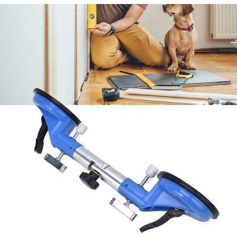 Ventosa para vidrio con ángulo ajustable y fuerte adherencia a azulejos y madera [Ventosa potente] Aluminio ABS [Dimensiones: 123 mm y Peso: 1601 g] (1/5)