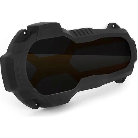 Motorradscheinwerferschutz, orange fluoreszierende Abdeckung für BMW R1200GS LC Adventurer R1250GS Adventurer (Schwarz) (1/5)
