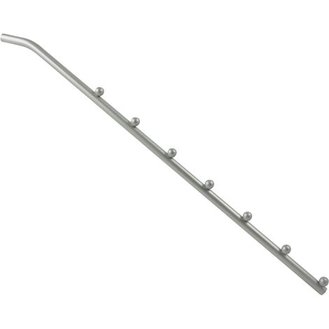 Console perroquet ø 10 - Décor : Inox microbillé - Diamètre : 10 mm - Longueur : 395 mm - Matériau : Inox - CUIVRINOX (1/4)