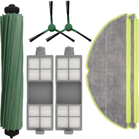 Accessoires Roomba 205 DustCompactor – Kit 7 pièces avec brosse rotative, brosses latérales, filtres HEPA et lingettes (1/5)