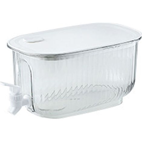 Distributeur De Boissons - Bouilloire Froide En Pet Alimentaire - Fond Incliné Et Robinet - 550 G - 1 Pièce (1/5)