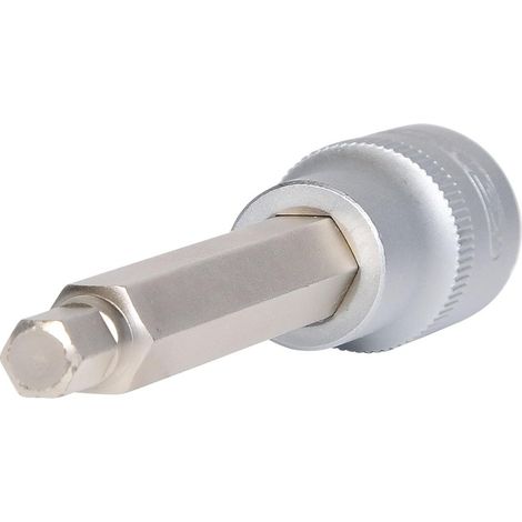 Douille tournevis 1/2" 6 pans male Diamètre 7mm Longueur (1/5)