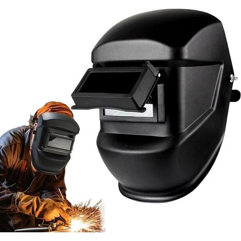 Masque de Soudure - Casque Auto-Obscurcissant Respirant,Équipement pour Meulage Soudage Réparation Fabrication (1/5)