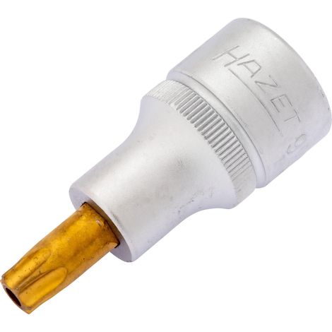 Douille mâle TX 992-T45H ∙ Carré creux 12,5 mm (1/2 pouce) ∙ Profil TX « tamper résistant » ∙ 55 mm HAZET (1/2)