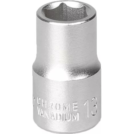 MJW Stahl-Steckschlüssel 1/2" 6-Winkel 13 mm 1 Stück (1/2)