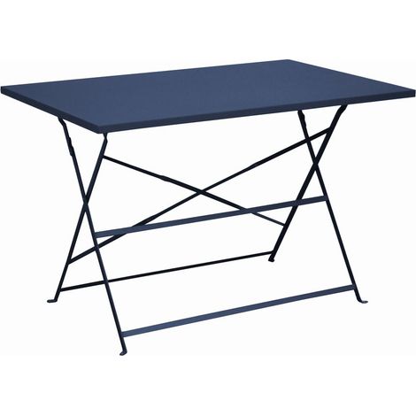 PROLOISIRS Gueridon Cuba 110X70 - Bleu