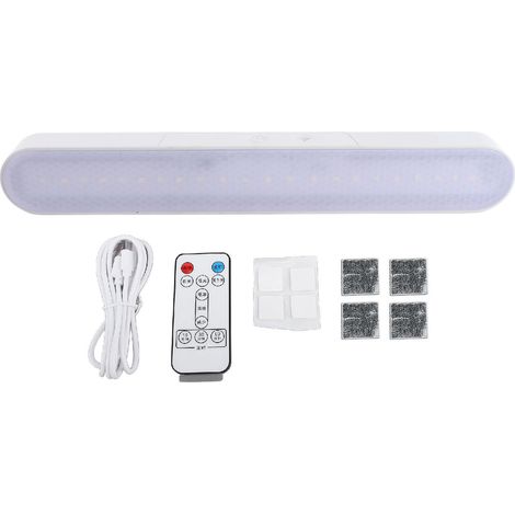 Barre LED sous meuble Rechargeable Télécommande 3 Températures de Couleur Dimmable Éclairage Cuisine Bureau (1/5)
