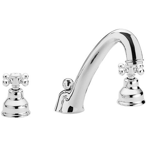 BATTERIA LAVABO SERIE VIOLA 3 FORI Misura: Cromo