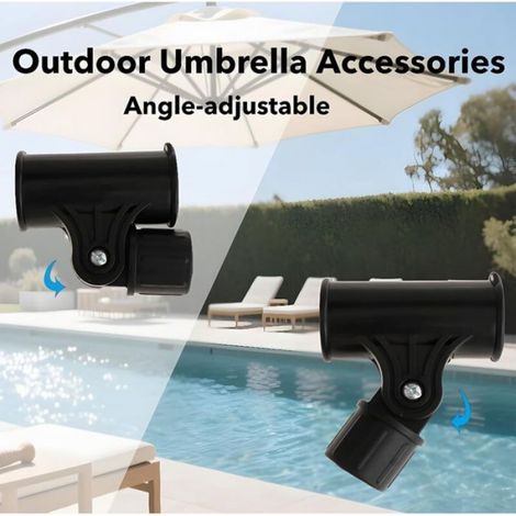 Accessoires pour parasol terrasse, support de direction robuste, pièce de remplacement pour parasol de jardin (1/4)